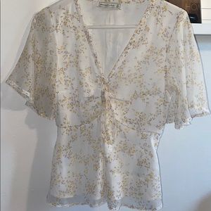 Abercrombie & Fitch floral blouse